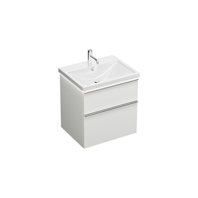 Plan de toilette en céramique avec meuble sous-vasque SEZA063 - burgbad