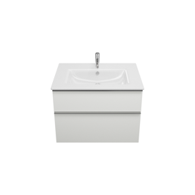 Plan de toilette en céramique avec meuble sous-vasque SHBT082 - burgbad