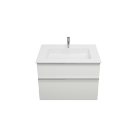 Plan de toilette en pierre de synthèse avec meuble sous-vasque SHCB082 - burgbad